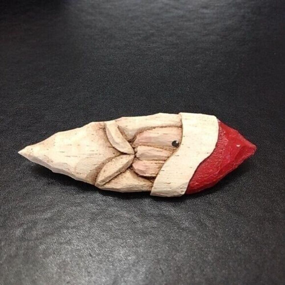 Old Fashioned Santa Brooch View 3